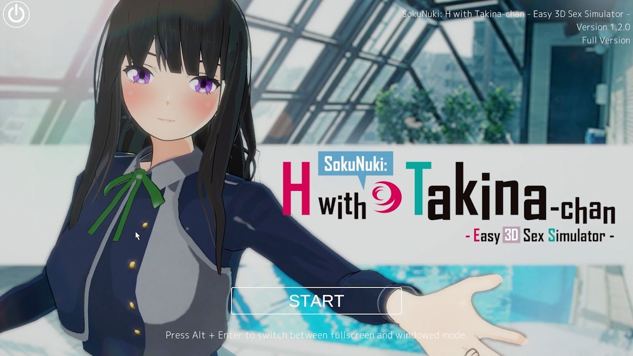 SokuNuki: H with Takina-chan - Easy 3D Sex Simulator - サンプル1ページ目