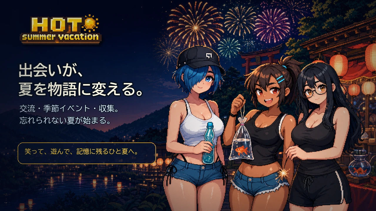 hot summer vacation サンプル6ページ目