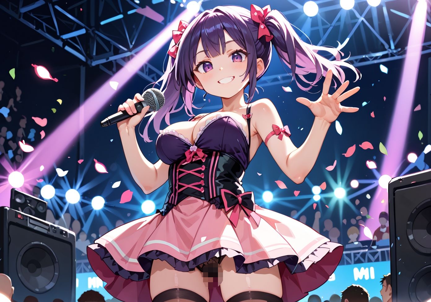 本日も満員御礼！恋愛禁止アイドルの「大好き」、本当の宛先は俺だけ サンプル1ページ目