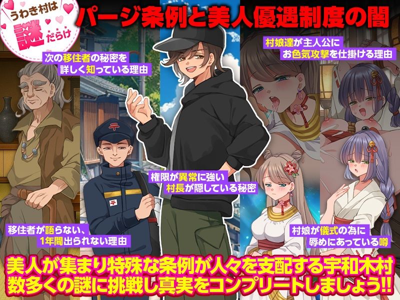 うわき村生活シミュレーター サンプル6ページ目