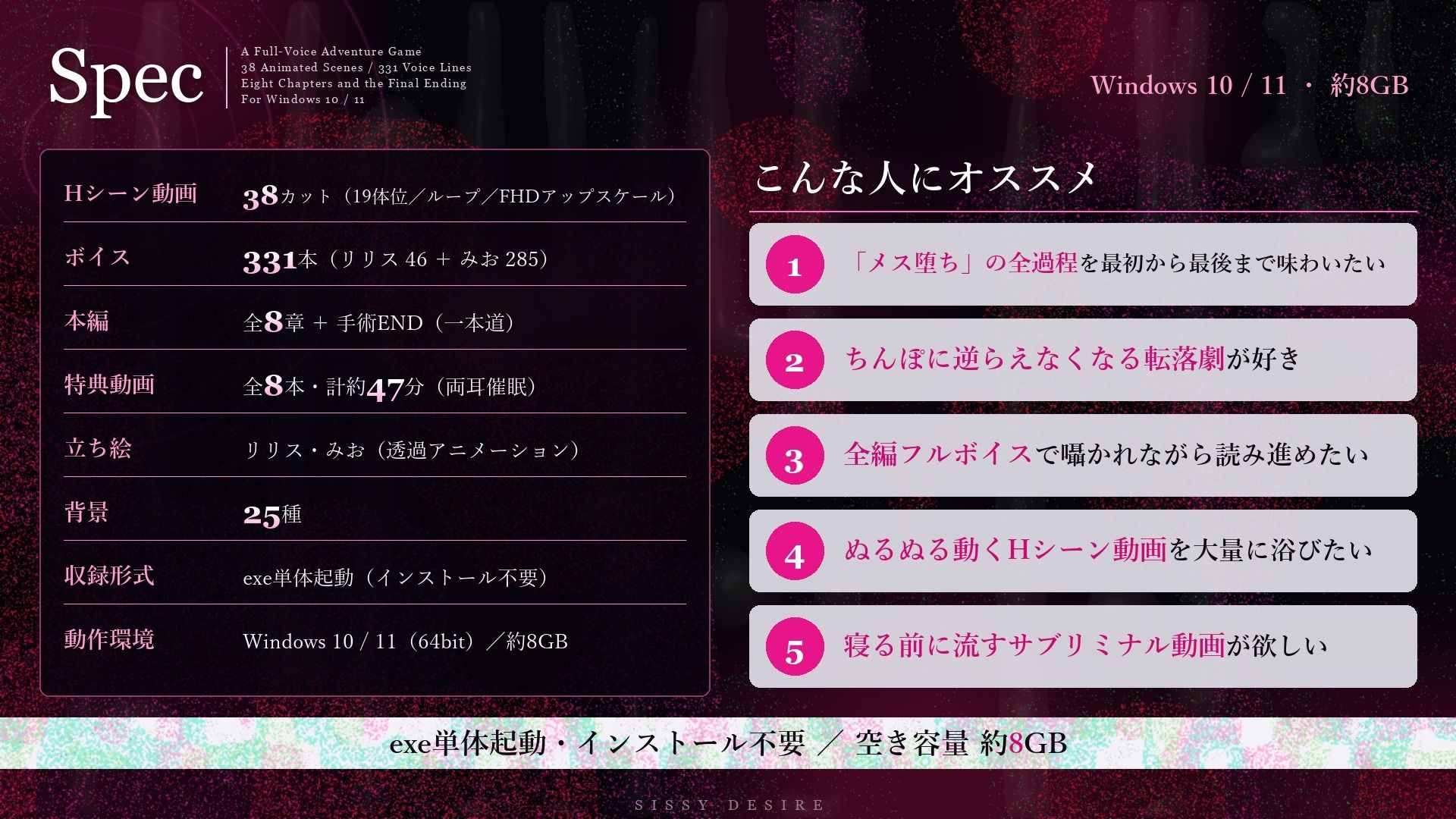 Sissy Desireへようこそ 〜メス堕ち娼館の罠〜 サンプル6ページ目