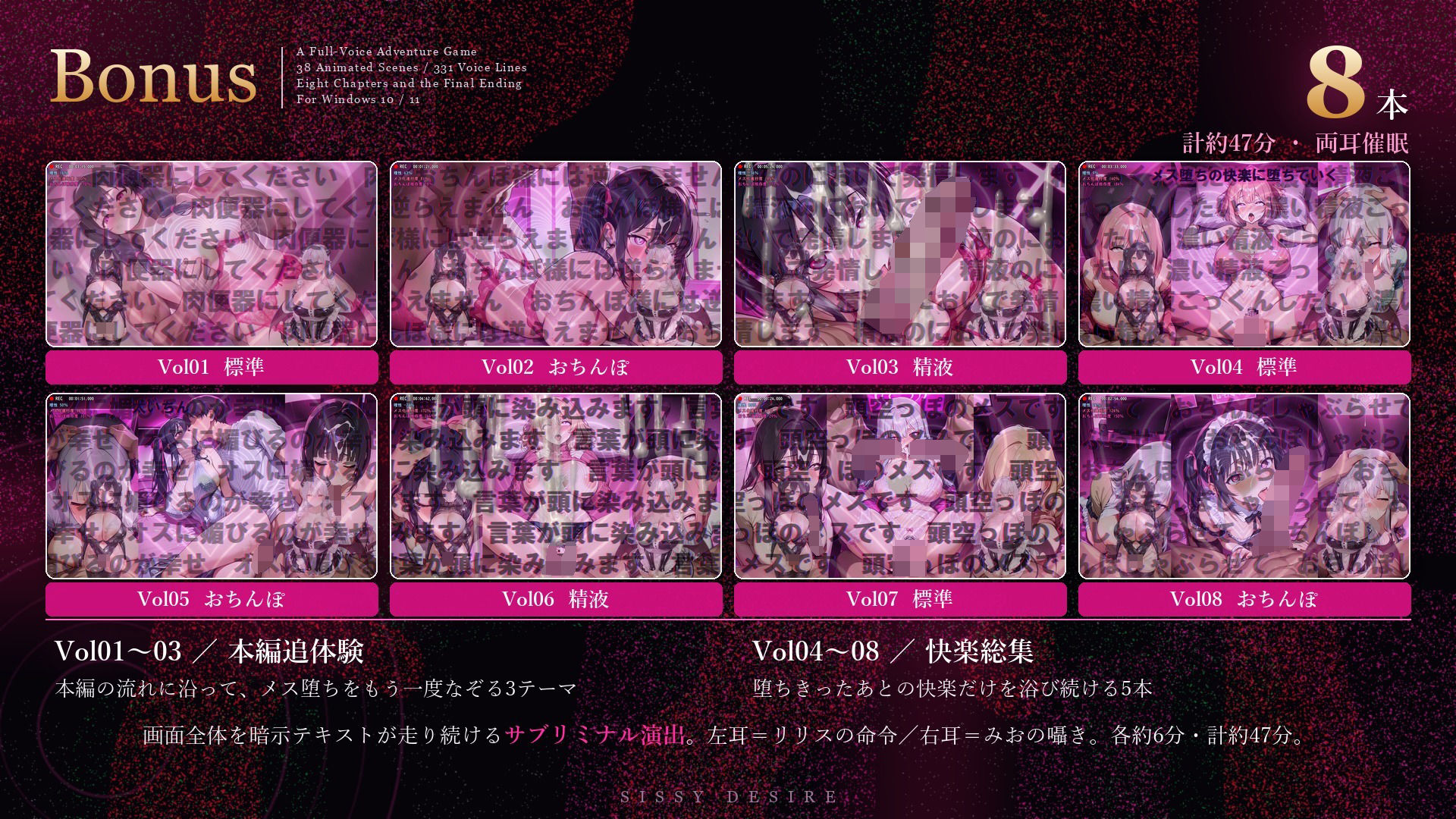 Sissy Desireへようこそ 〜メス堕ち娼館の罠〜 サンプル7ページ目
