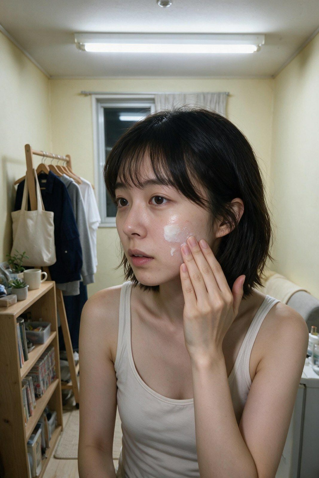 〔実写級〕深夜コンビニの防犯カメラを向けた先 バイトの子（20）/記録28本 サンプル2ページ目