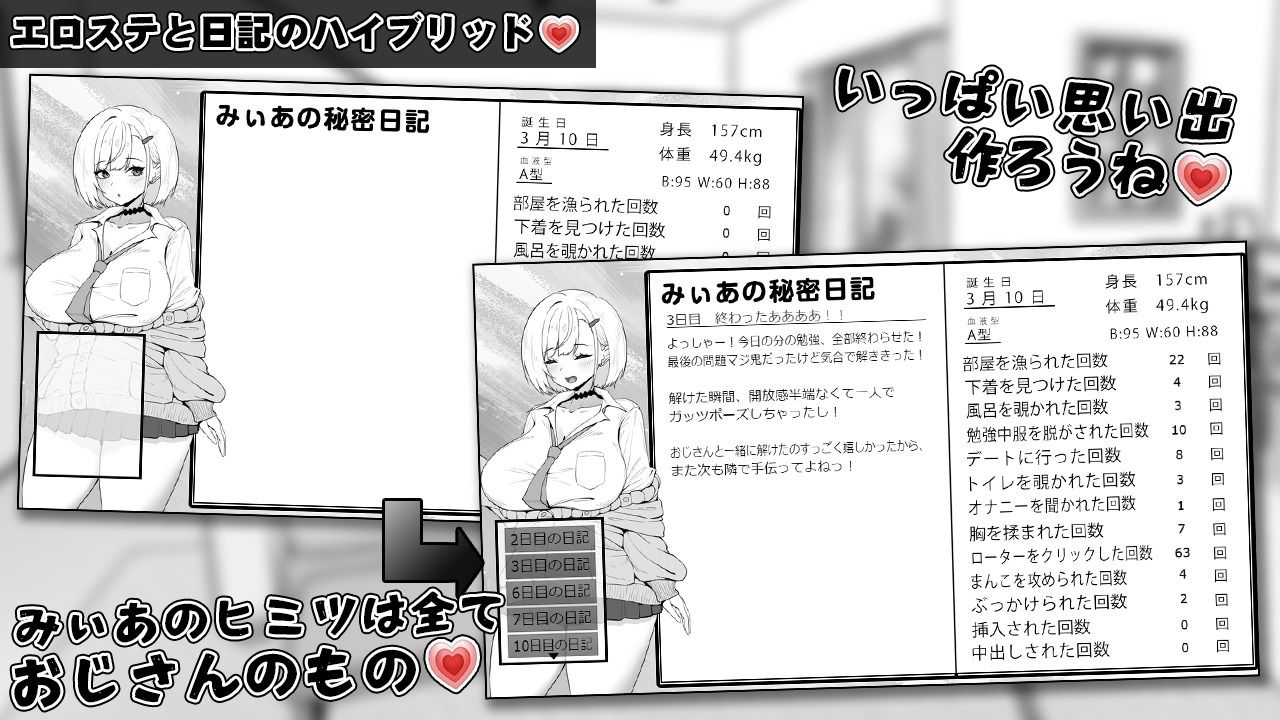 みぃあルーム サンプル8ページ目