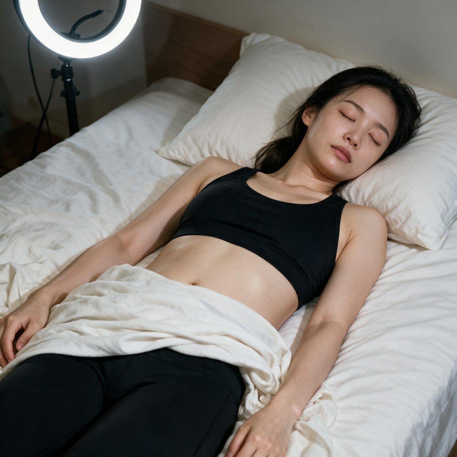 〔実写級〕ジムの記録映像を抜いた 汗だくの彼女（26）の更衣室/記録28本 サンプル3ページ目