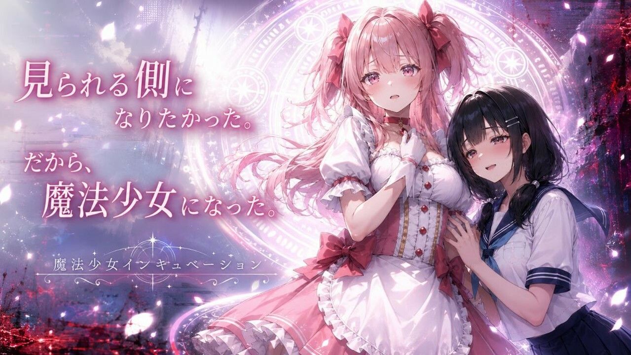 魔法少女インキュベーション サンプル1ページ目