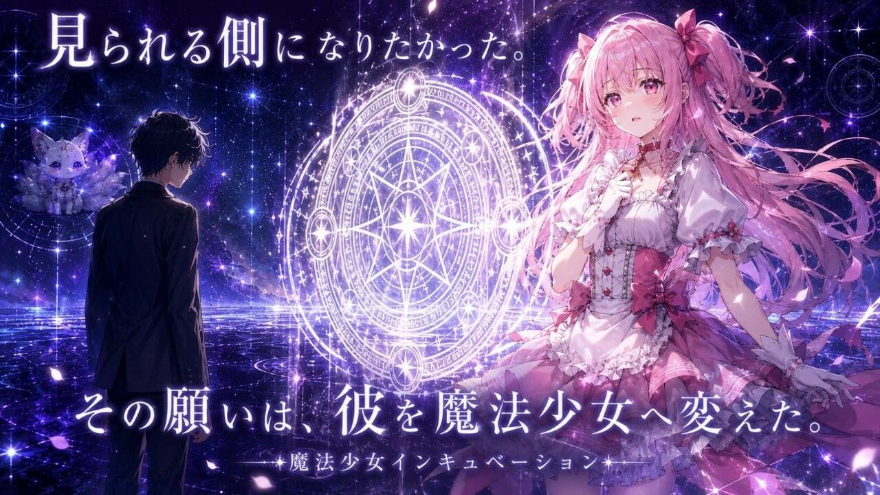 魔法少女インキュベーション サンプル2ページ目