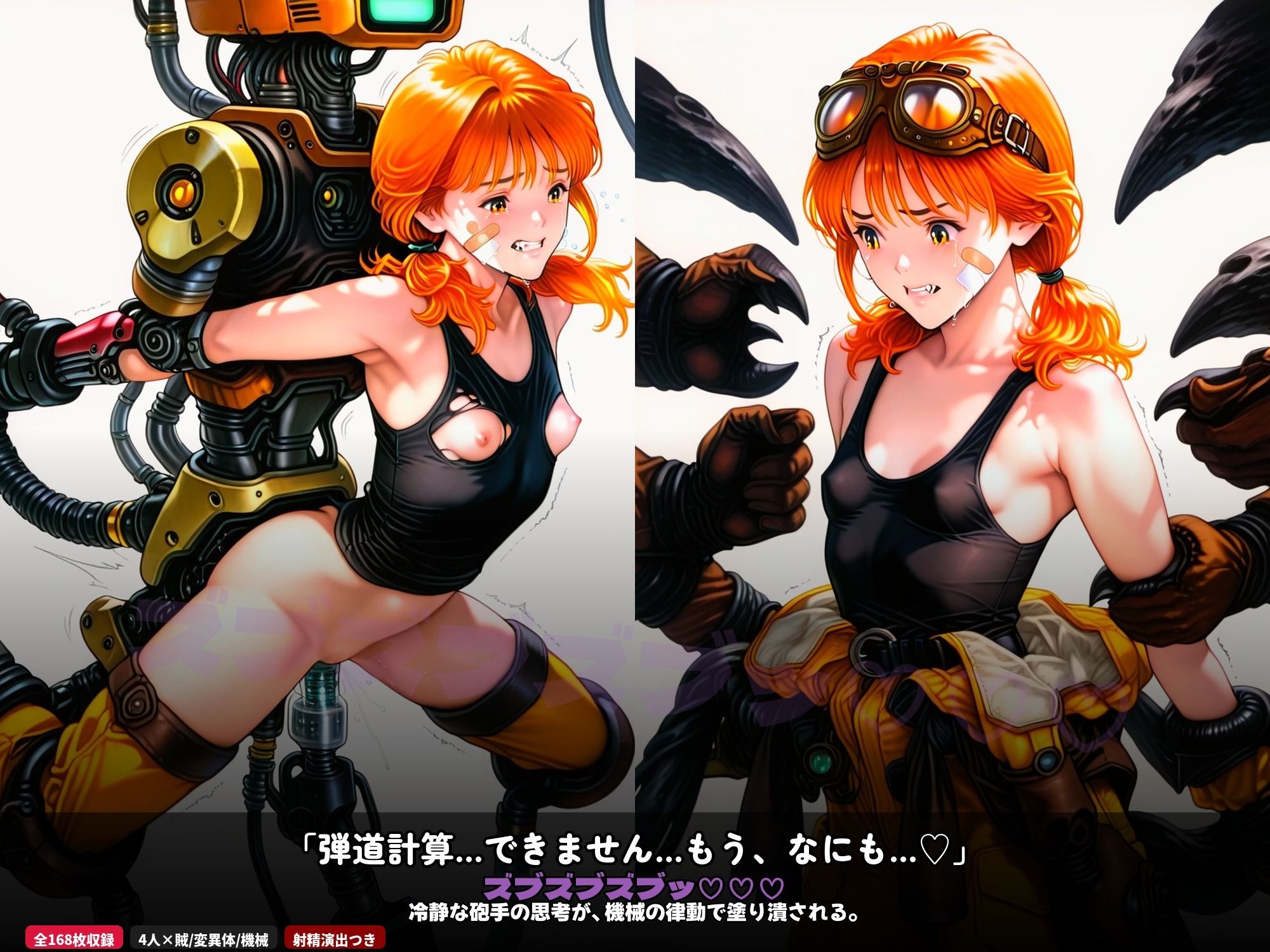 フルメタルサバイバー   〜鋼鉄美女ヒロイン、荒野に堕つ〜  美女と戦車と荒野のヴァンサバライク サンプル4ページ目