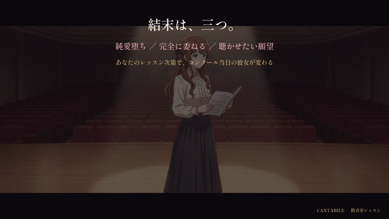 防音室レッスン 〜声だけは、彼のものだった〜 サンプル9ページ目