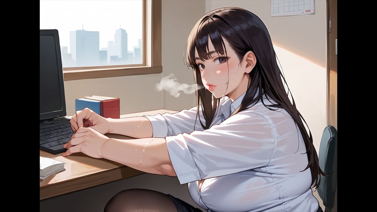 むちむち女上司と禁断のオフィスラブ。 サンプル2ページ目
