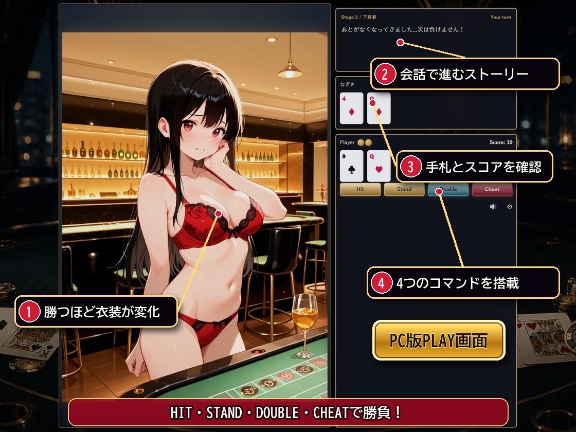 となりの痴女ちゃんBLACK JACK-なぎさ編- サンプル2ページ目