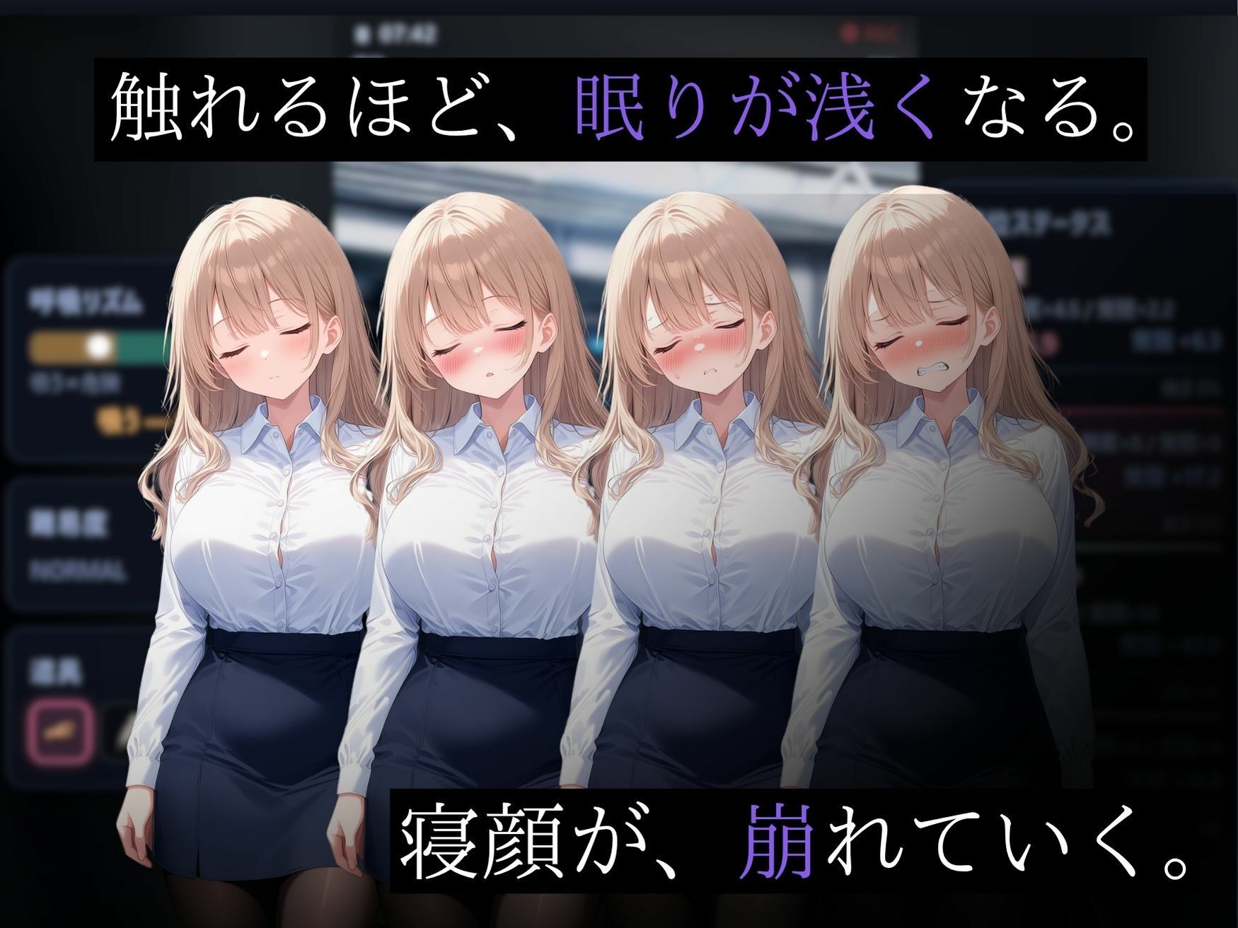 【スマホ対応】透視×時間停止 止まらない欲望と止まった時間〜通勤OL編〜 サンプル5ページ目