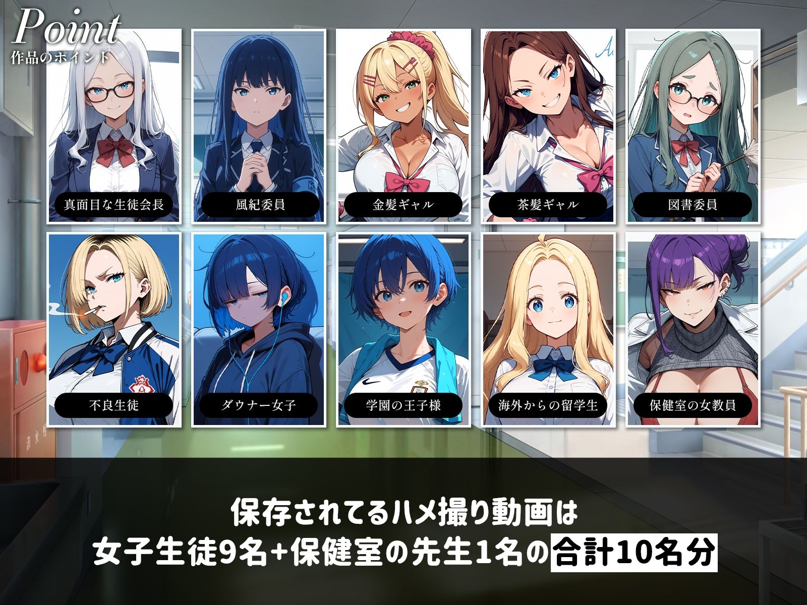 【フルボイス】転生したらあの伝説の校長だった件〜女子生徒ハメ撮り記録〜 サンプル5ページ目