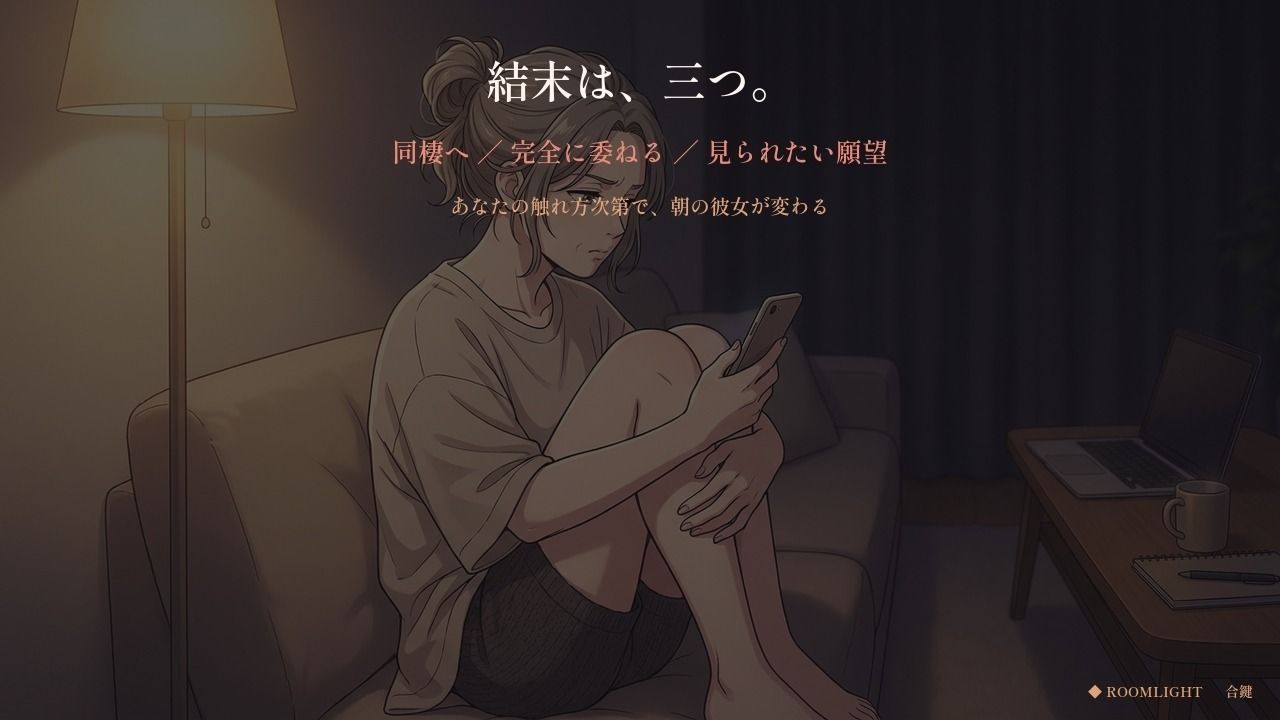 合鍵 〜ルームシェアの距離が、変わる夜〜 サンプル9ページ目