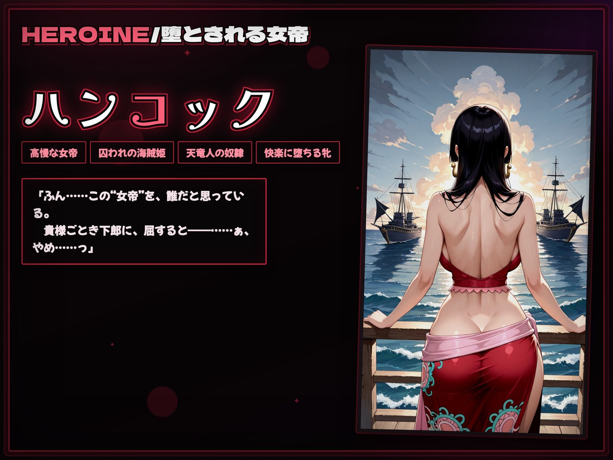 奴●海賊女帝 サンプル3ページ目