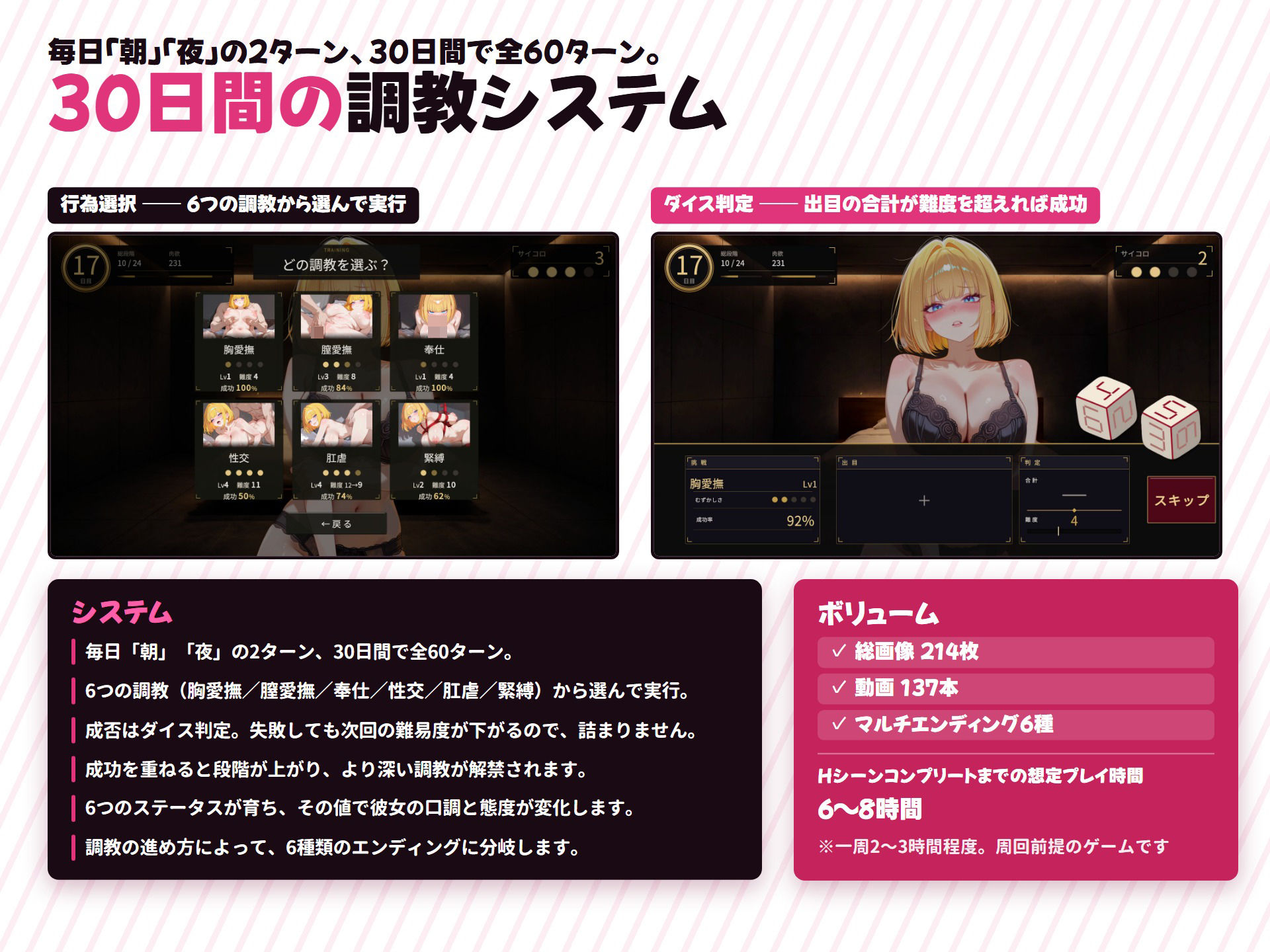 【調教シミュレーション】いじめっ子ギャル、堕ちる 〜30日間の完堕ち性活〜 サンプル7ページ目
