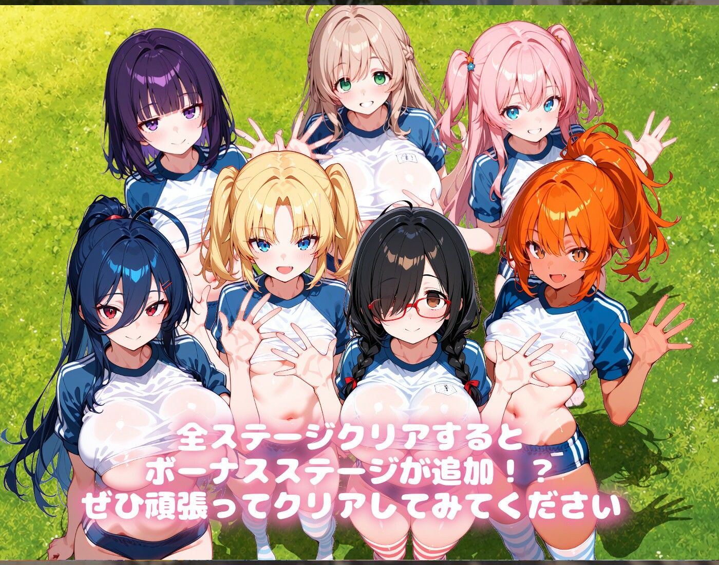 【ブルマで運動会編】かちかちスライドパズル桃色パラダイスVol1 サンプル3ページ目