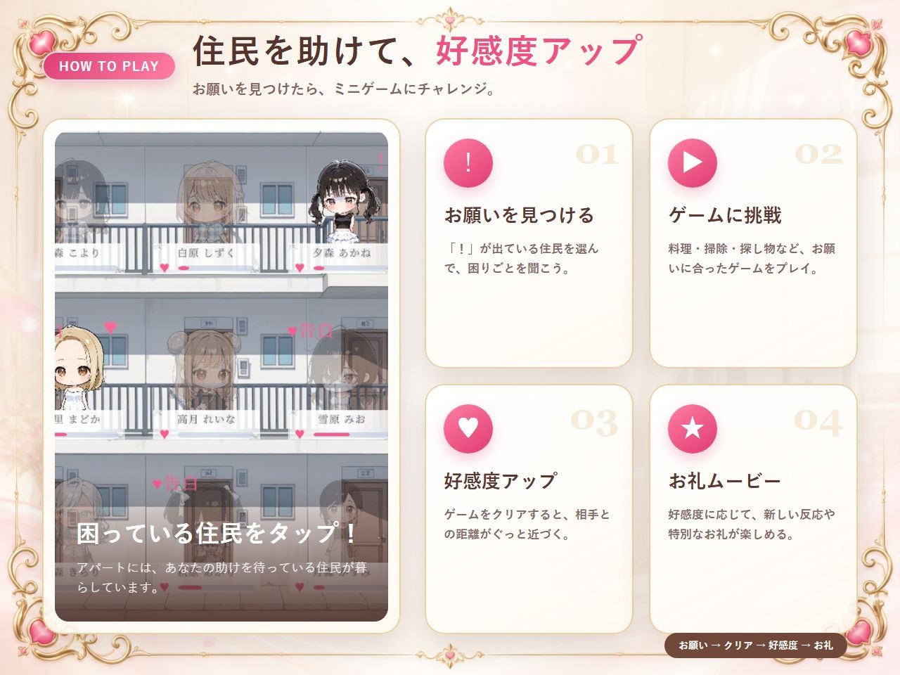 即マンさせて！アパートVer サンプル1ページ目