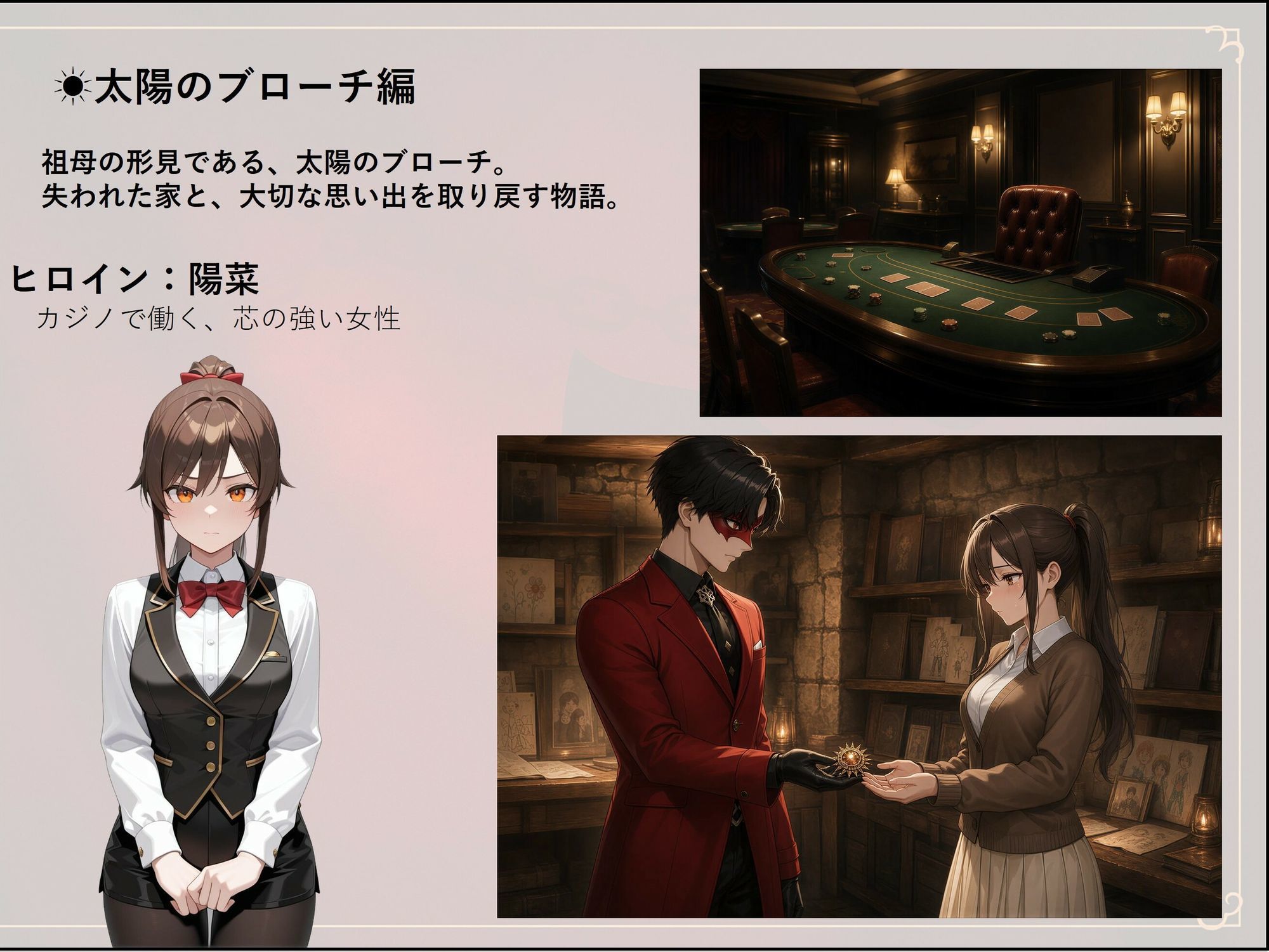 怪盗と囚われの三ツ星〜赤蜘蛛編〜 サンプル4ページ目