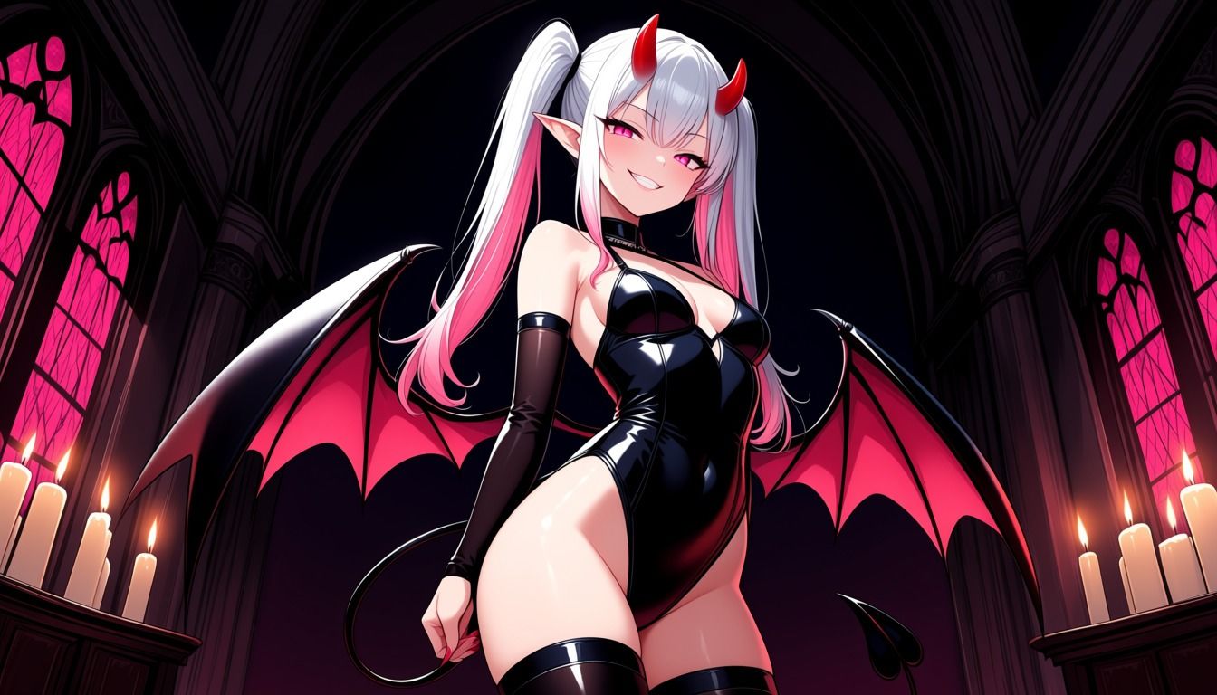 サキュバスの夜遊戯 サンプル2ページ目