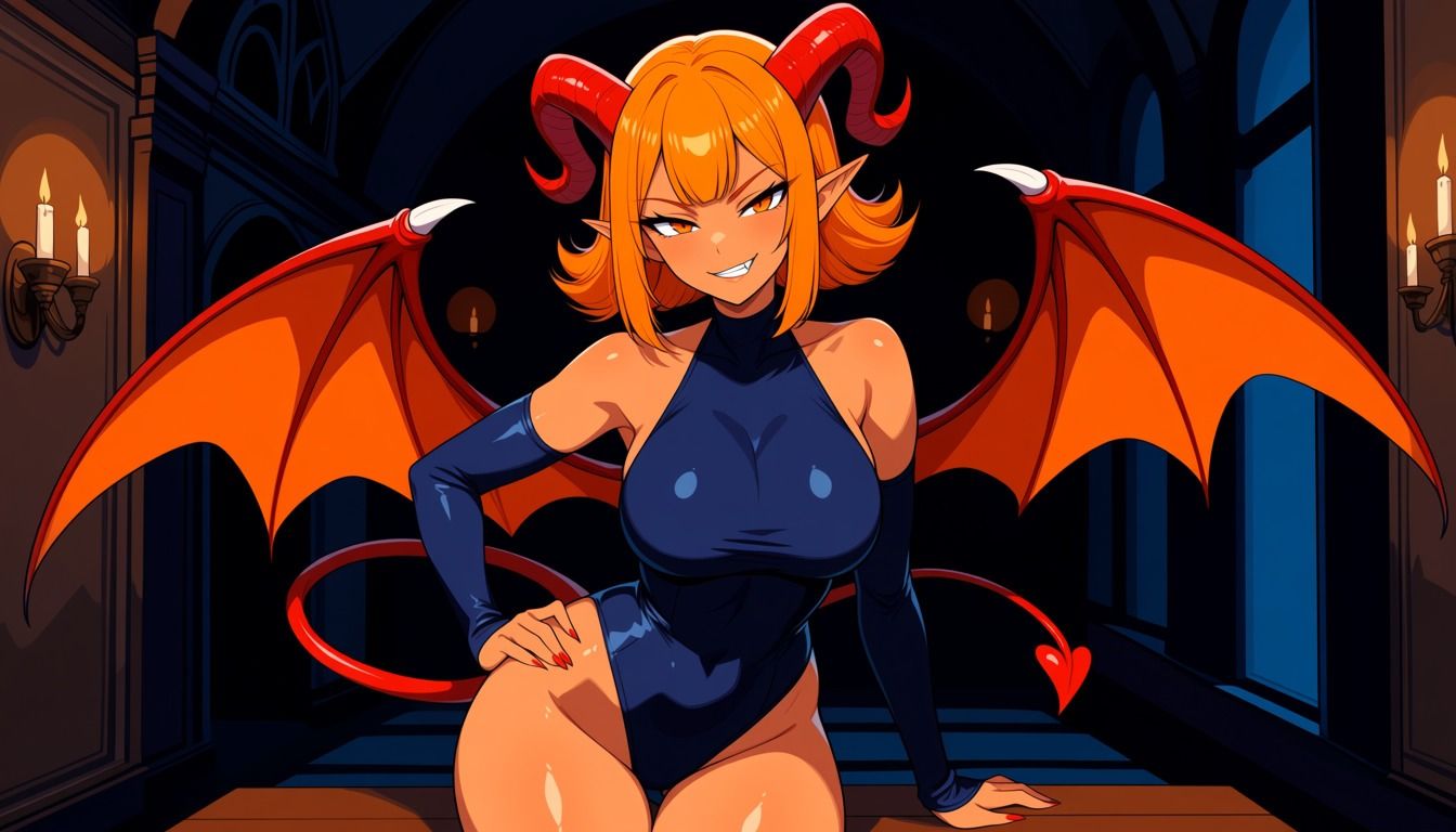 サキュバスの夜遊戯 サンプル4ページ目