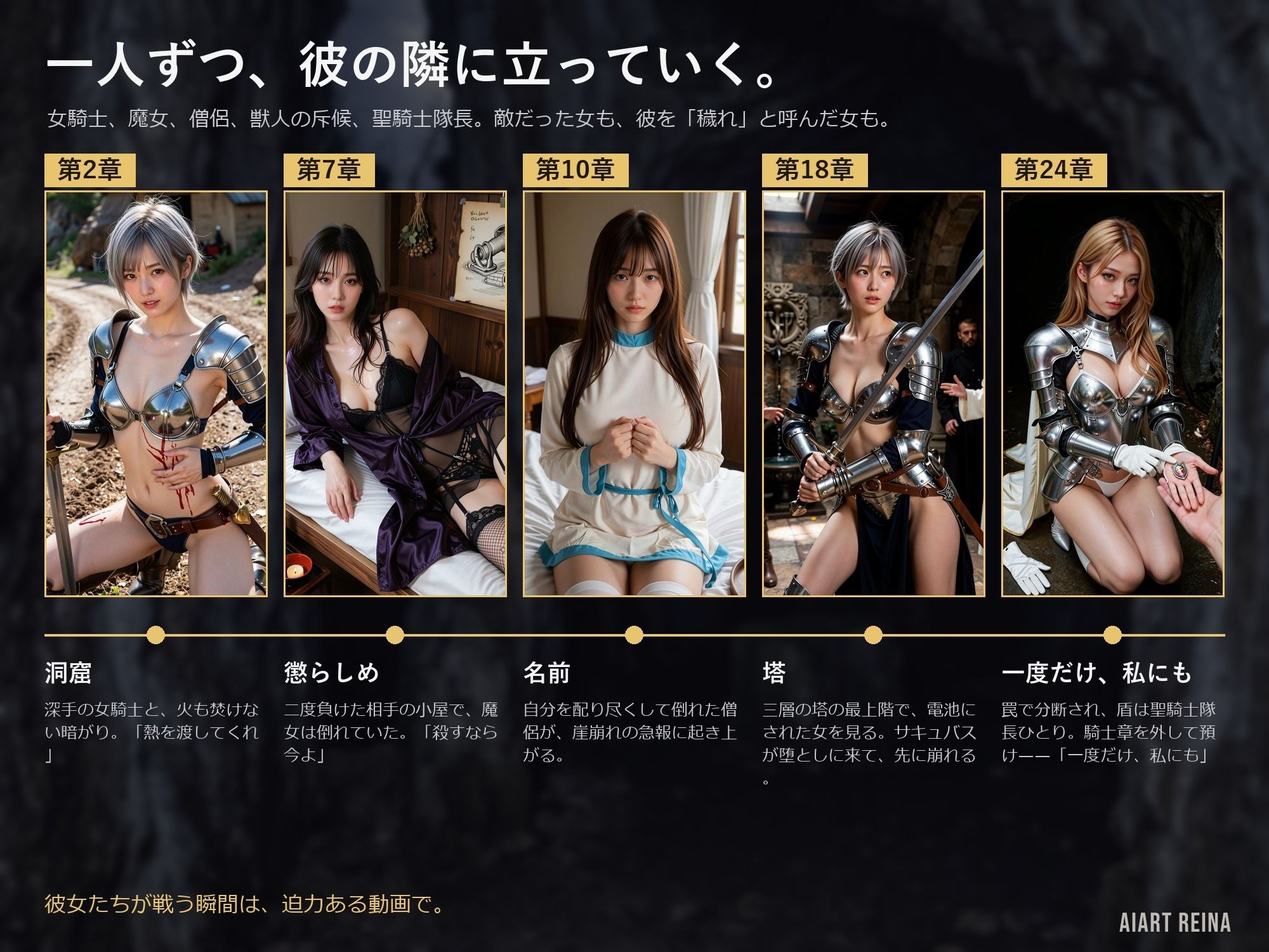 史上最弱の召喚者 〜絶頂させるほど強くなる異世界ハーレム〜 第一話＜ノベルゲーム＞（実写系） サンプル5ページ目