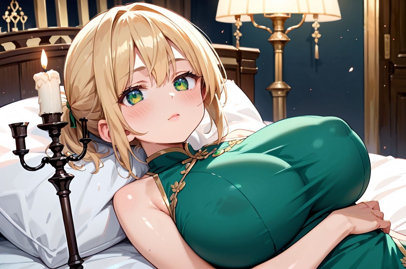 広すぎる屋敷も、もう寂しくない。妖艶チャイナの年上お姉さんと、溶け合う夜 サンプル1ページ目