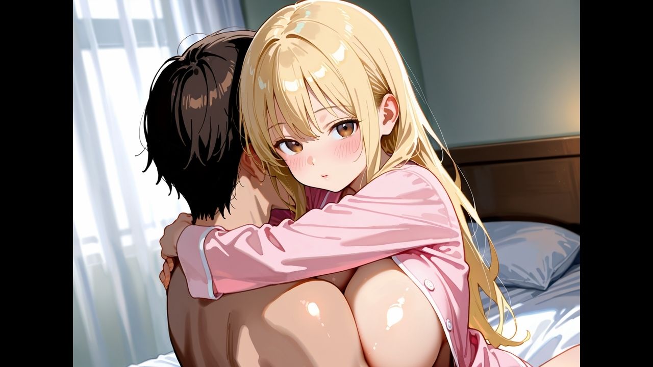 金髪ギャルはじめました。〜●Kパジャマ純愛H〜 サンプル3ページ目