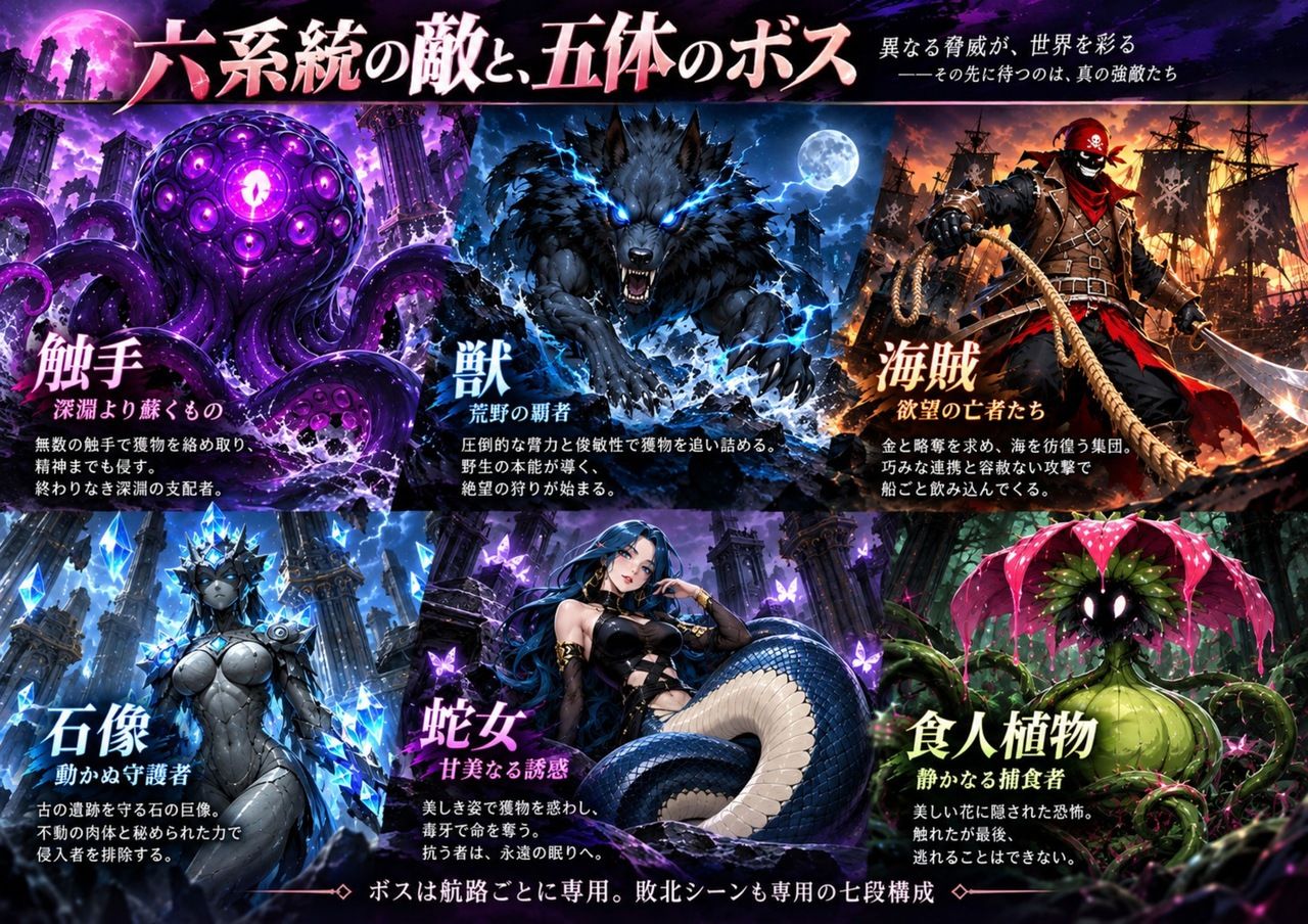 海賊淫譚 ―五つの航路― サンプル4ページ目