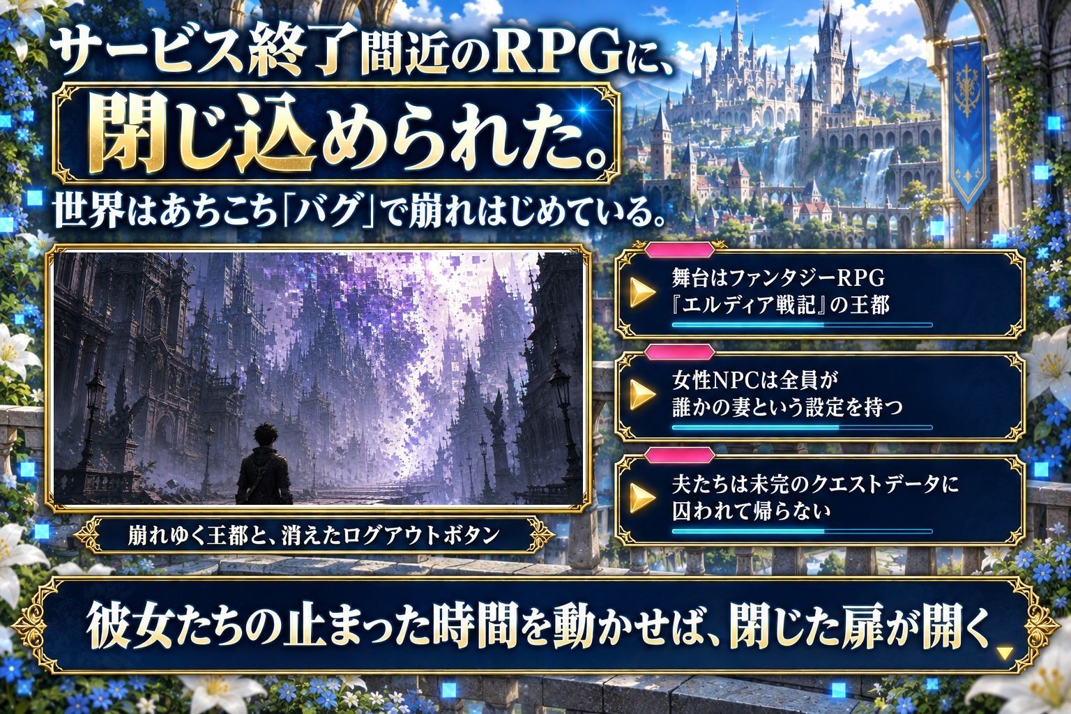 ゲーム世界の人妻たち 〜バグで消えたログアウトボタン〜 サンプル2ページ目