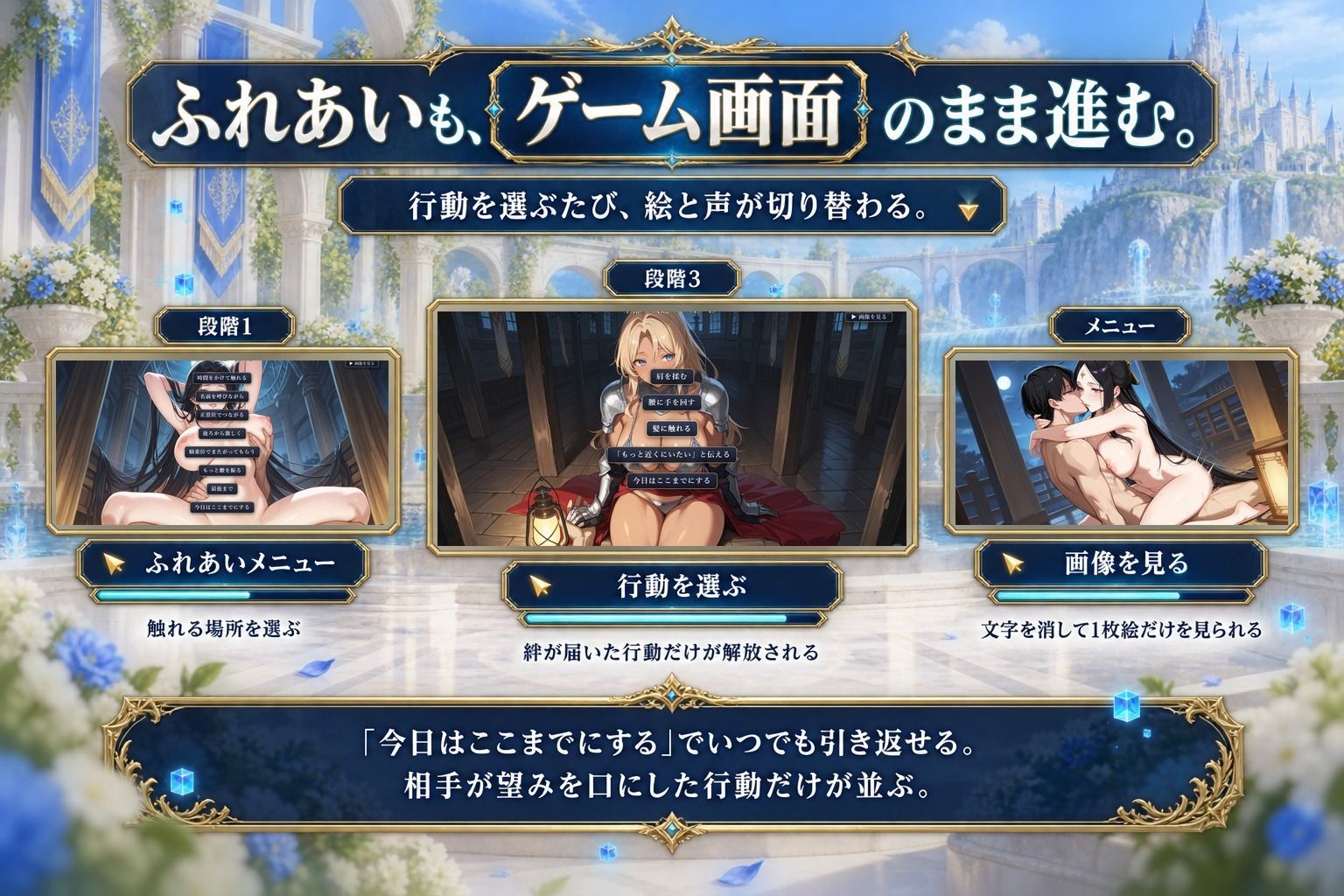ゲーム世界の人妻たち 〜バグで消えたログアウトボタン〜 サンプル6ページ目