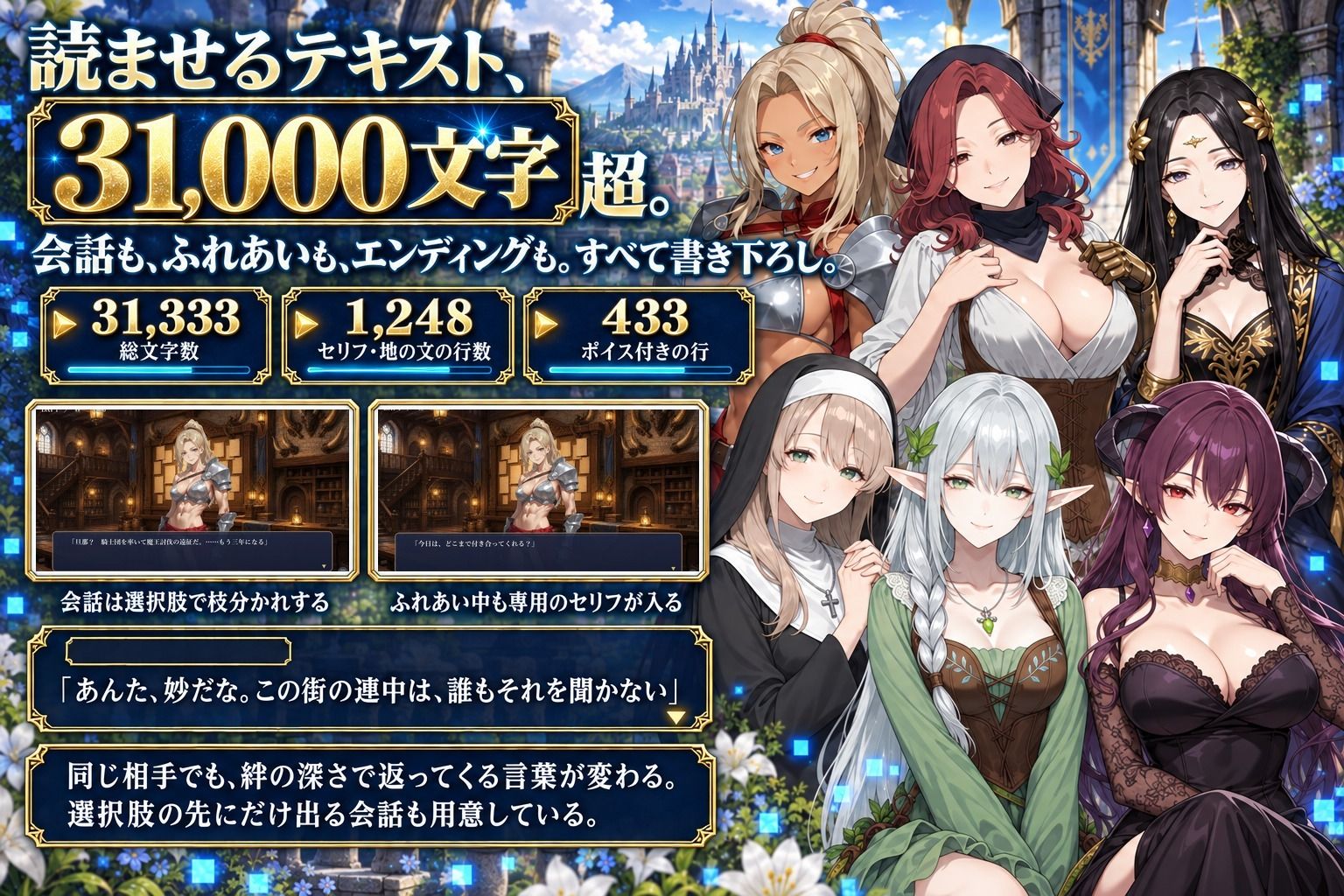 ゲーム世界の人妻たち 〜バグで消えたログアウトボタン〜 サンプル8ページ目