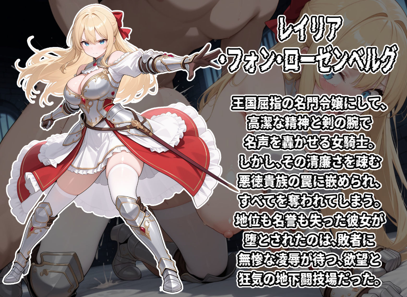 QUEENS COLOSSEUM サンプル1ページ目
