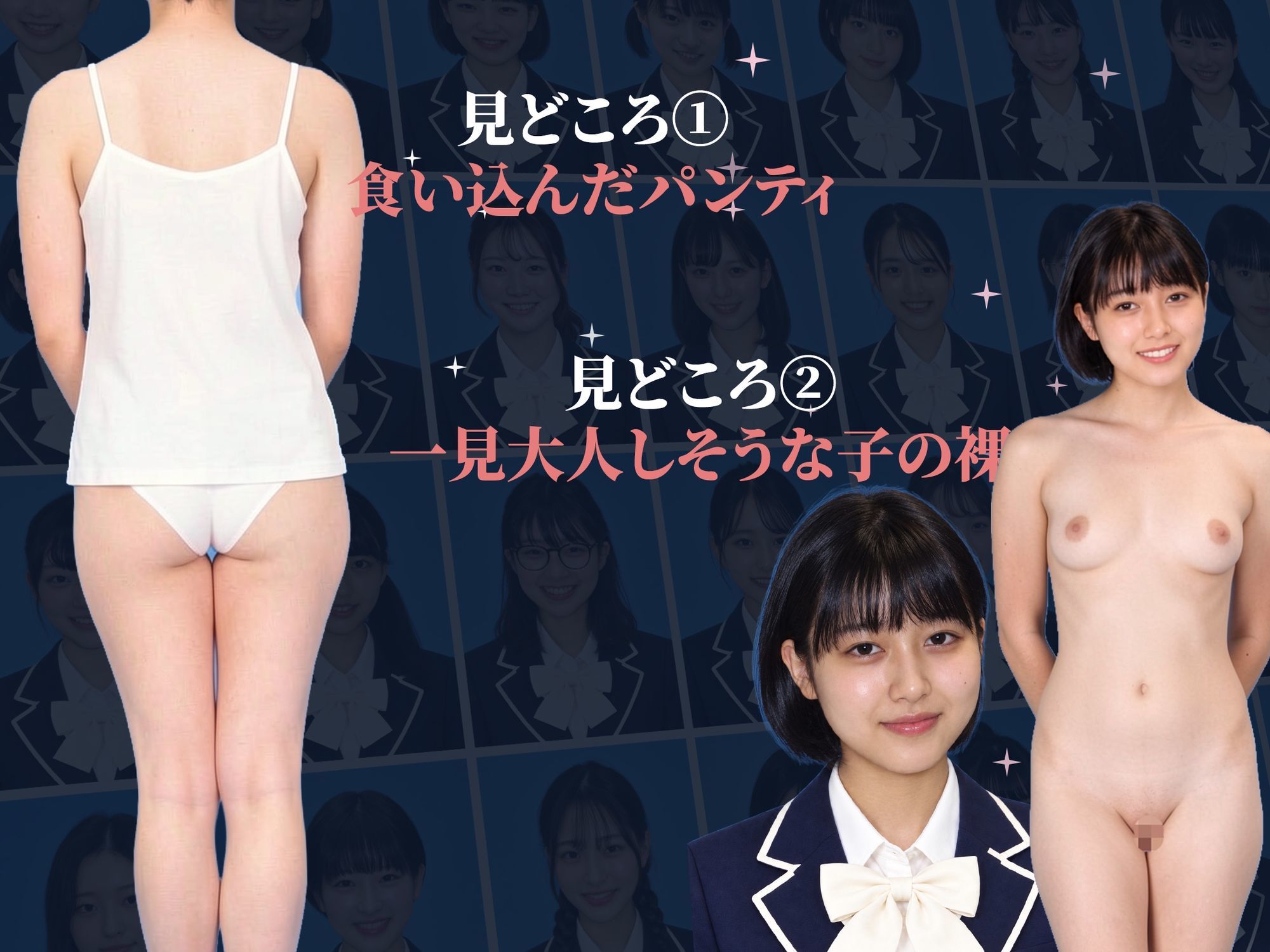 【全裸卒アル】制服アイドルを、「選んで味わってぶっかける」体験型写真集 サンプル10ページ目