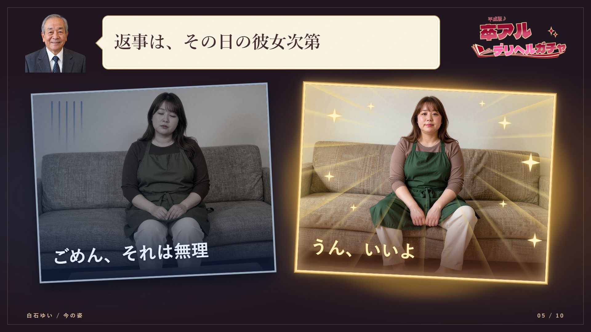 卒アルデリヘルガチャ〜あの子を今の姿とあの頃の姿で召喚する〜 サンプル5ページ目