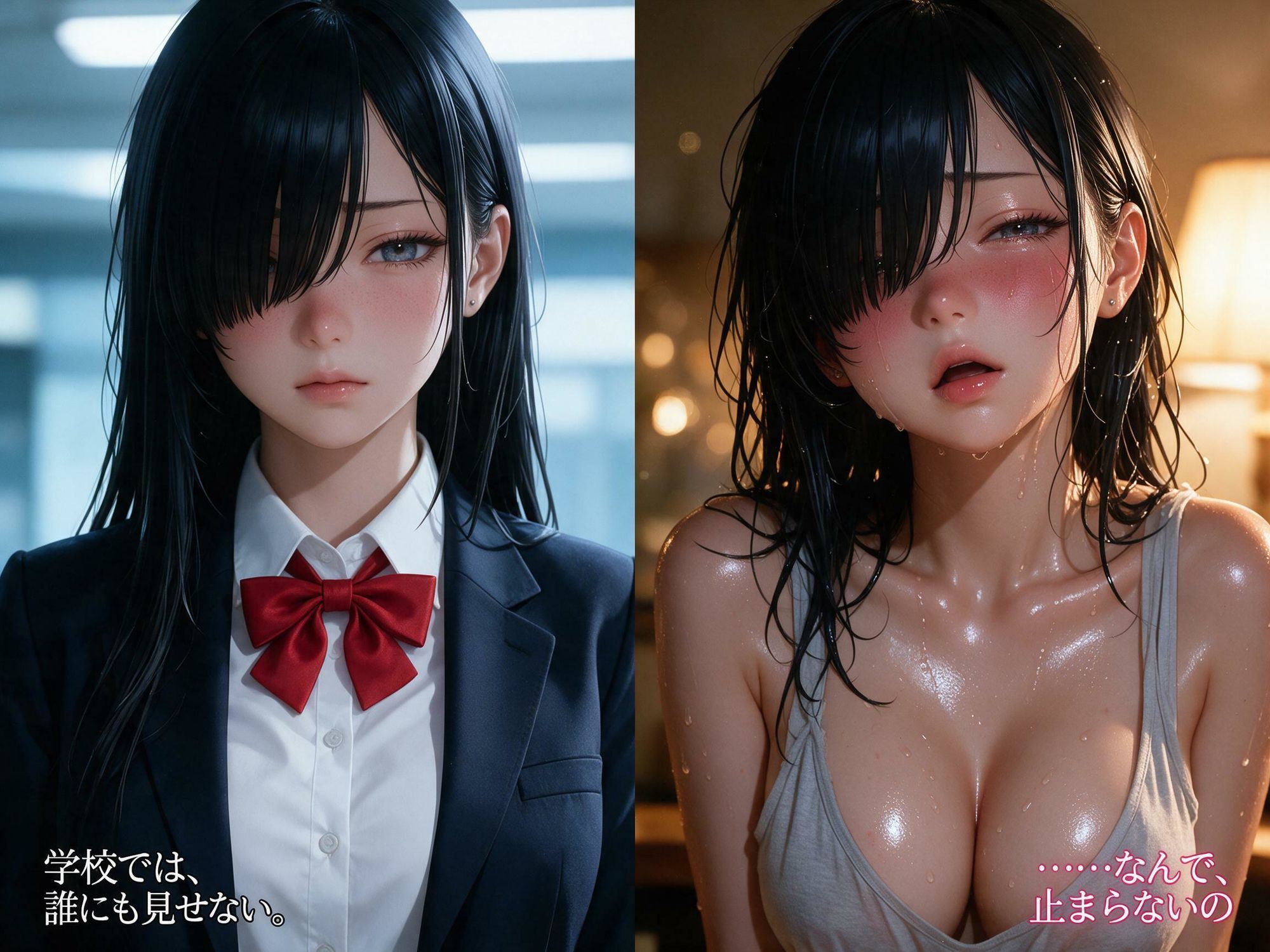 クーデレ同級生に触れたら、声が止まらない。〜看護学生と過ごす、壊れていく5夜〜 サンプル2ページ目