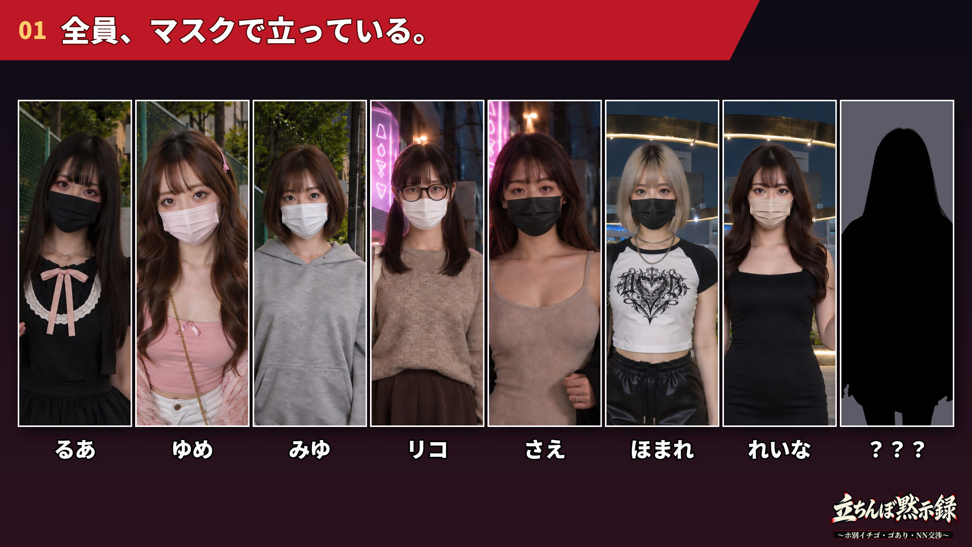 立ちんぼ黙示録 〜ホ別イチゴ・ゴあり・NN交渉〜 サンプル1ページ目