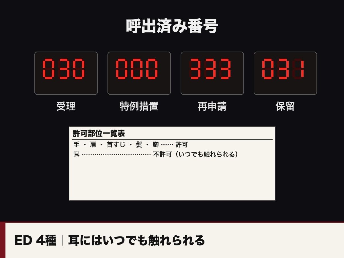 耳だけは受理できません ―区役所・住民課の窓口―〜耳舐めと囁きで声が裏返る、禁欲30日目の中出し〜 サンプル10ページ目