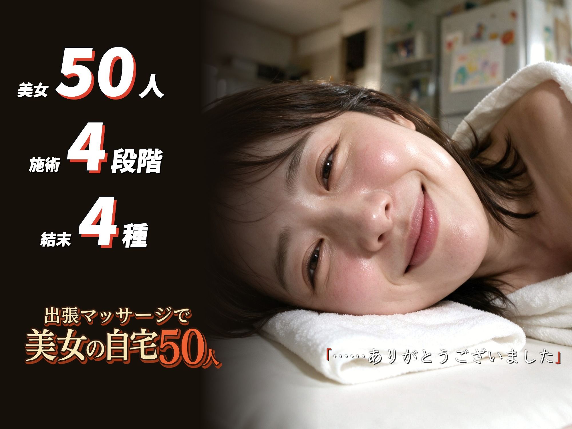 出張マッサージで美女の自宅50人 サンプル10ページ目