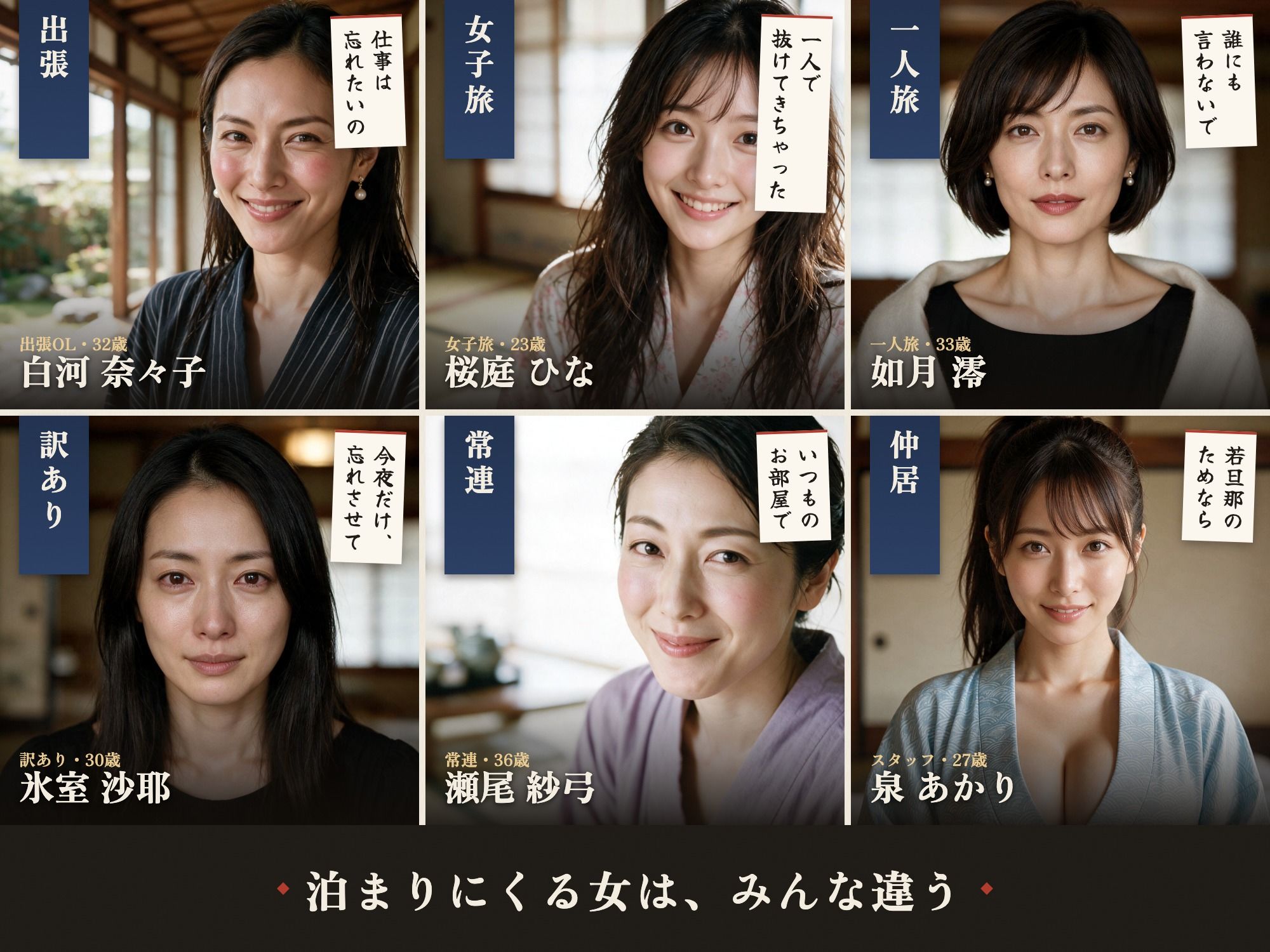 継いだ温泉旅館で俺だけハーレム 〜宿の女50人に裏のおもてなし〜 サンプル3ページ目