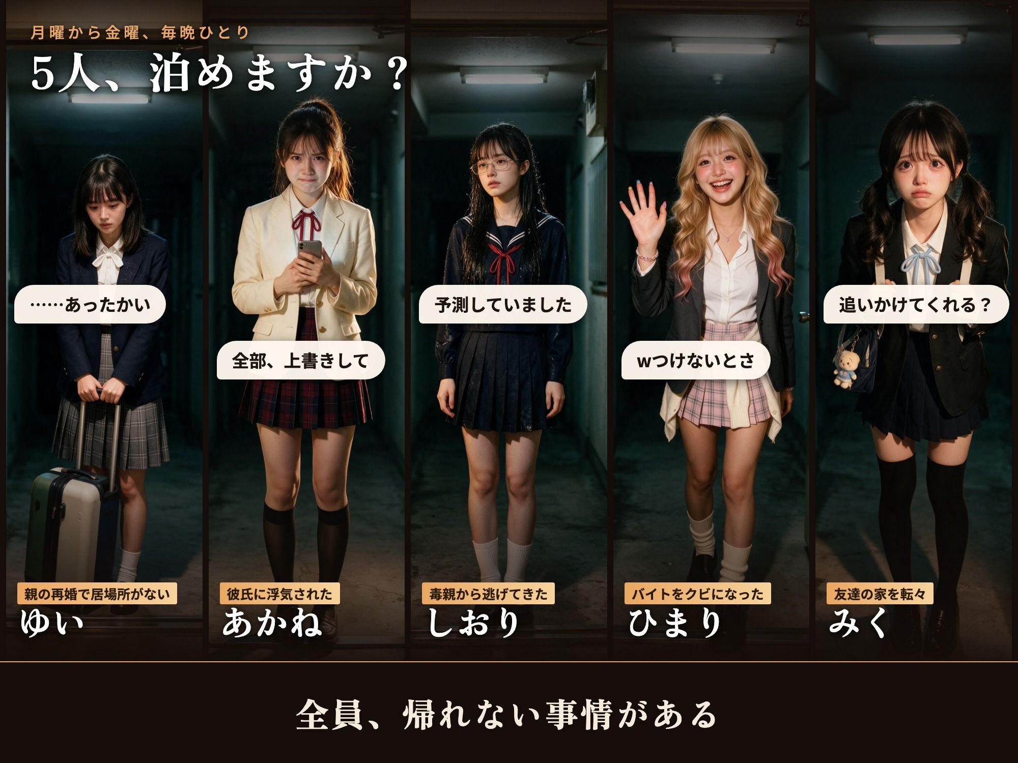 神待ちJK サンプル2ページ目