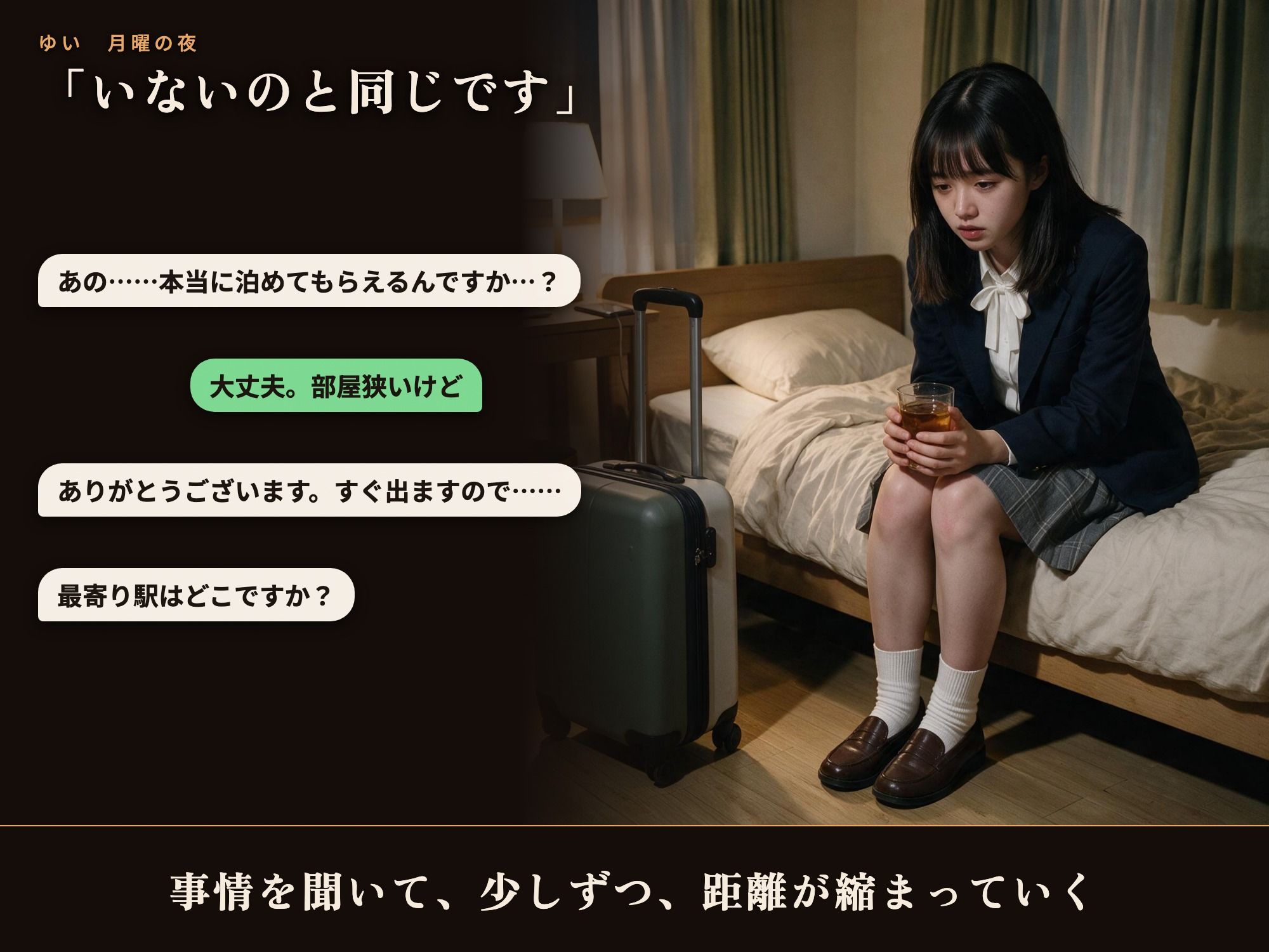 神待ちJK サンプル3ページ目