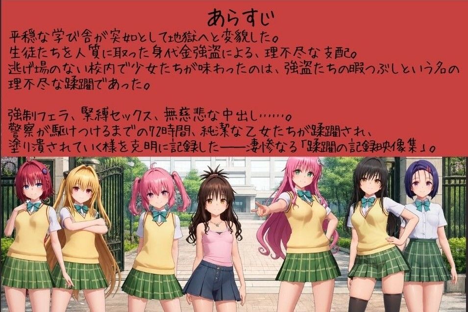 【スマホ対応】To L〇VE 校内ハンティング〜捕まえて・犯しつくせ！【全34シーンCC617枚以上】 サンプル1ページ目