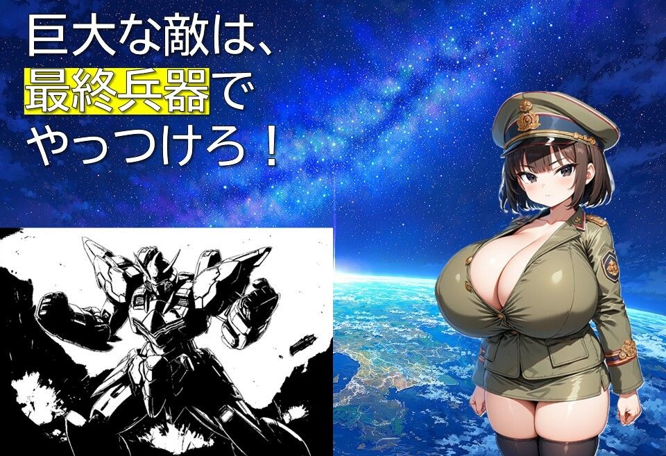 ガールズ地球防衛隊 サンプル5ページ目