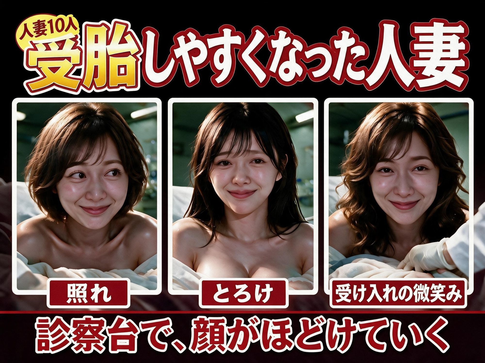 着床100％産婦人科治療院 極濃ザーメンで着床必須の生中孕ませ サンプル4ページ目