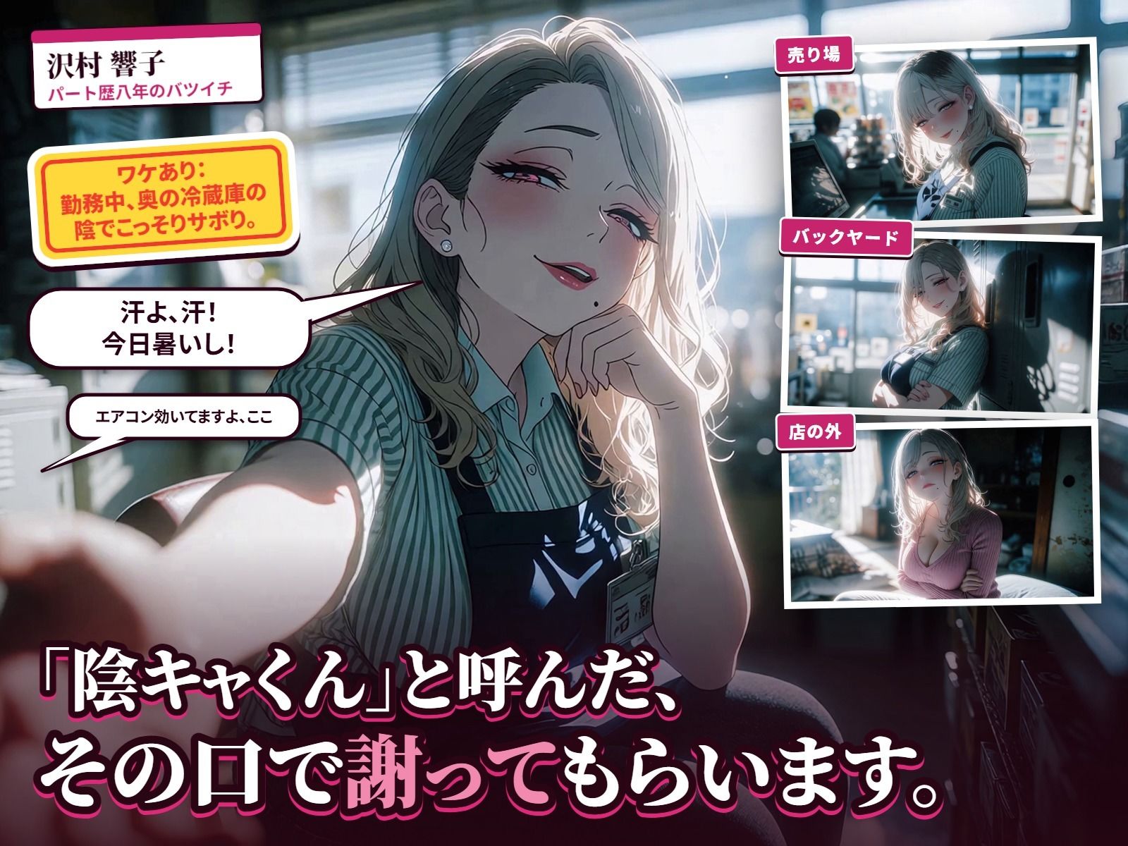ワケあり人妻パート、夕方シフトで弱み握りました。 サンプル3ページ目