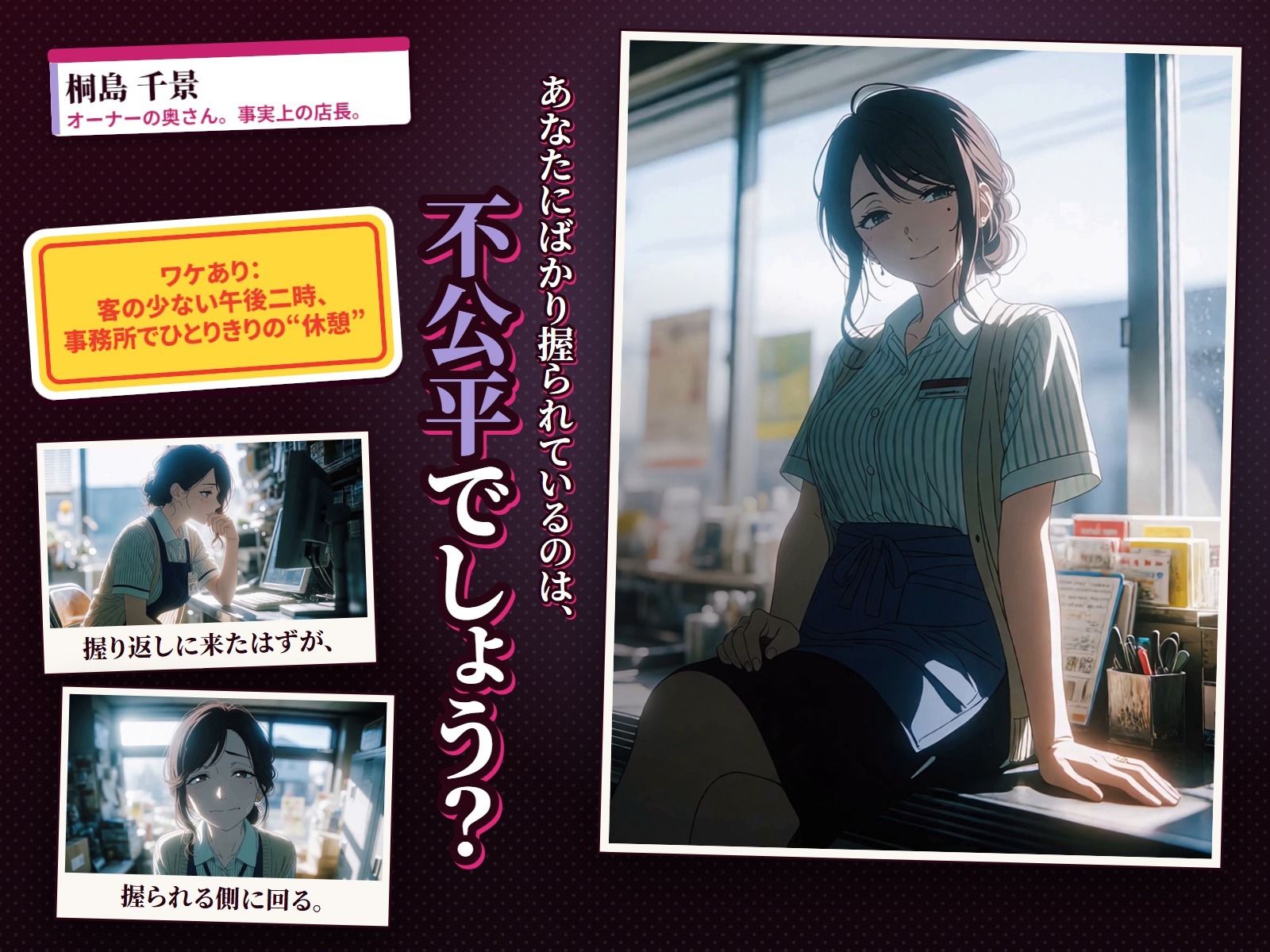 ワケあり人妻パート、夕方シフトで弱み握りました。 サンプル5ページ目