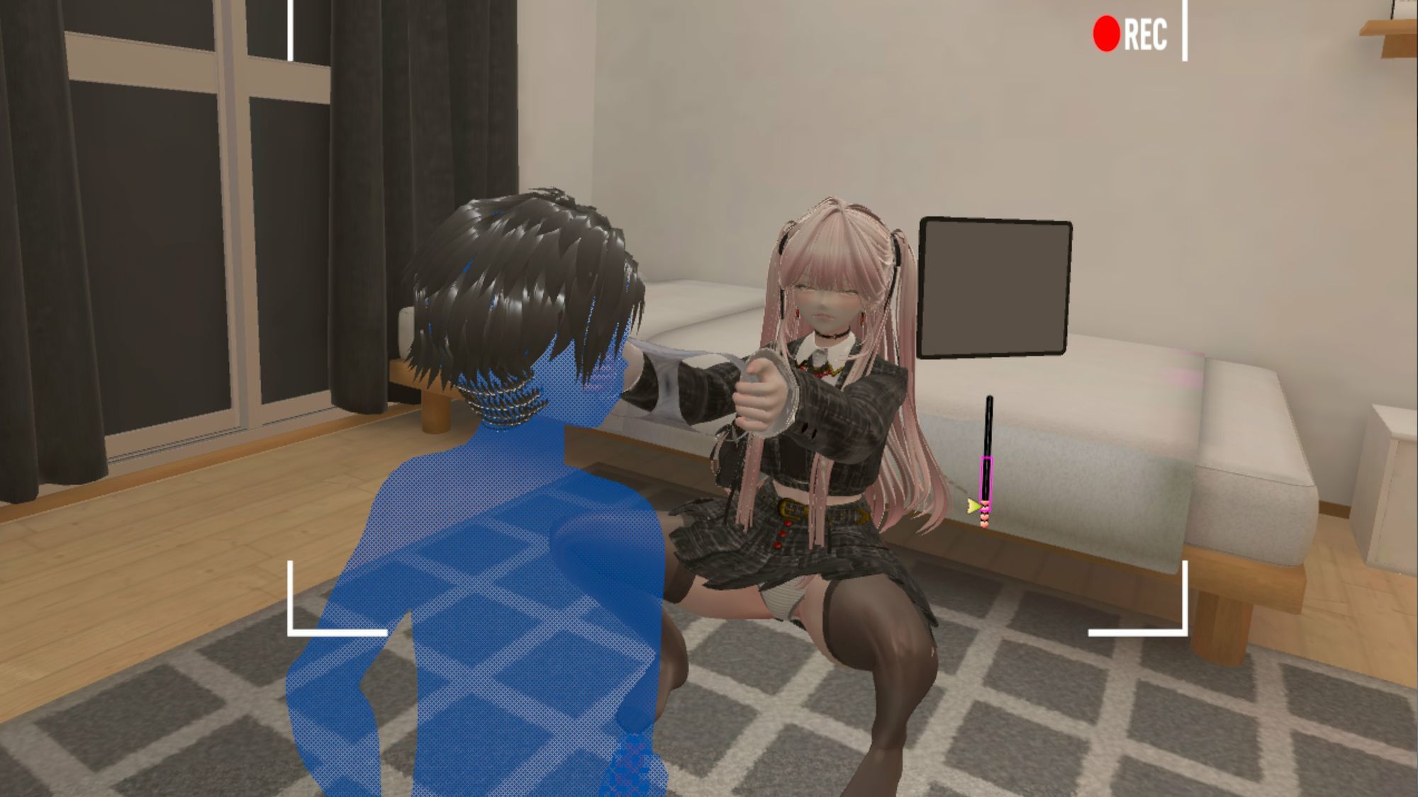 元メス〇キギャルとカウントダウンJOI VR サンプル2ページ目
