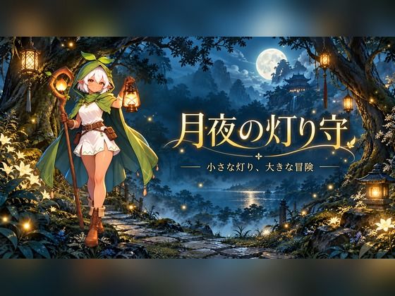 月夜の灯り守