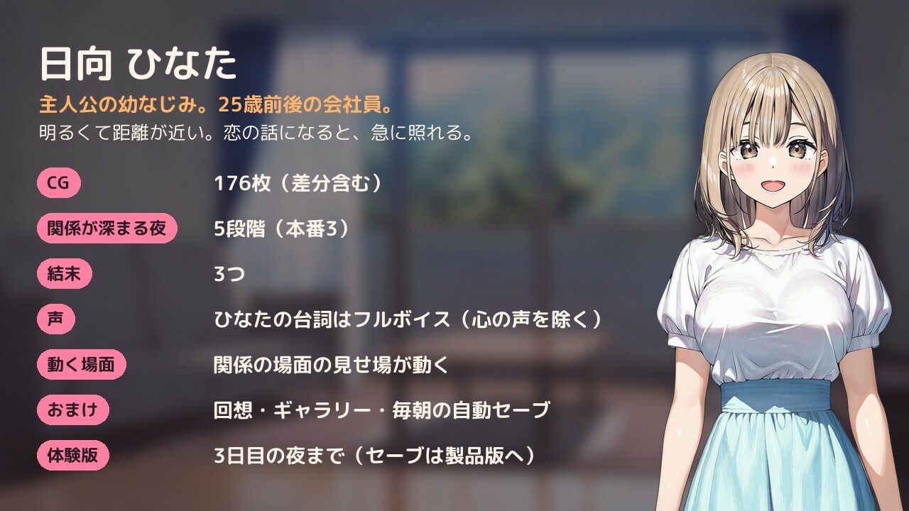 幼なじみと7日間だけ同居したら、友だちでいられなくなった話 サンプル10ページ目